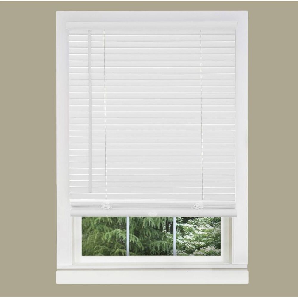 Cordless GII Morningstar 1" Light Filtering Mini Blind 25x72 - White